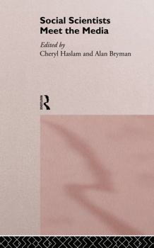 Hardcover Social Scientists Meet the Media Book