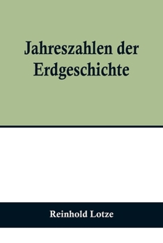 Paperback Jahreszahlen der Erdgeschichte [German] Book
