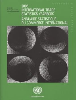 Hardcover International Trade Statistics Yearbook 2005 Book