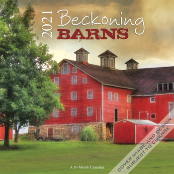 Calendar Beckoning Barns 2021 Square Hopper Book