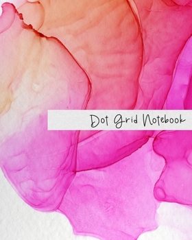 Dot Grid Notebook: 8x10 Dot Journal with Index and Page Numbers - Pink