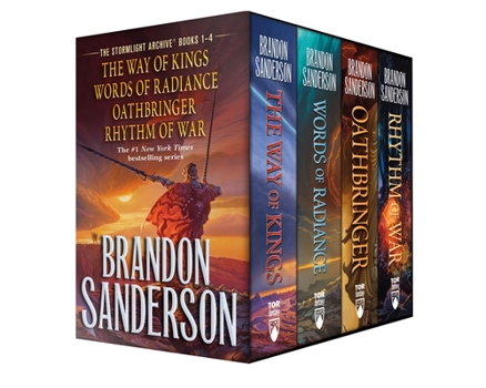 Stormlight Archives HC Box Set 1-4: The Way of Kings, Words of Radiance, Oathbringer, Rhythm of War - Book  of the Stormlight Archive