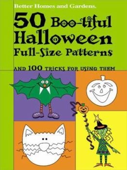 Paperback 50 Boo-Tiful Halloween Full-Size Patterns Book