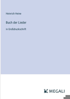Paperback Buch der Lieder: in Großdruckschrift [German] Book