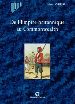 Paperback De l'Empire britannique au Commonwealth [French] Book