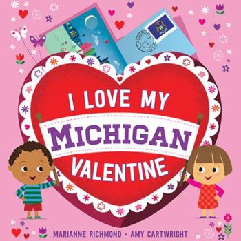 Board book I Love My Michigan Valentine Book