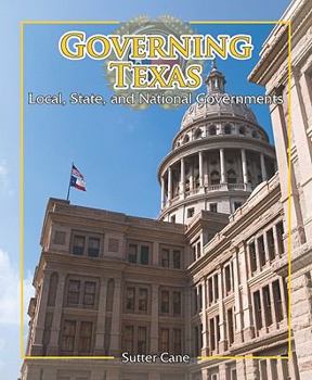 Paperback Governing Texas Book
