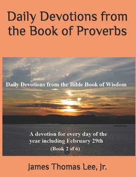 Paperback Daily Devotions from the Book of Proverbs Book