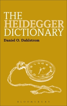 Paperback The Heidegger Dictionary Book