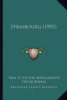 Paperback Strasbourg (1905) Book