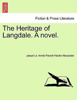 Paperback The Heritage of Langdale. a Novel. Book
