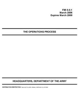 Paperback Fmi 5-0.1 the Operations Process Book