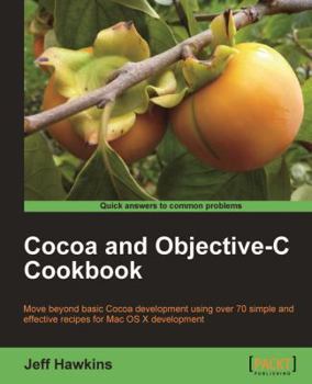 Paperback Cocoa and Objective-C Cookbook Book