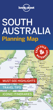 Map Lonely Planet South Australia Planning Map Book