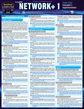 Misc. Comptia(r) Network+ 1 Concepts & Implementation Study Guide: A Quickstudy Laminated Reference Book