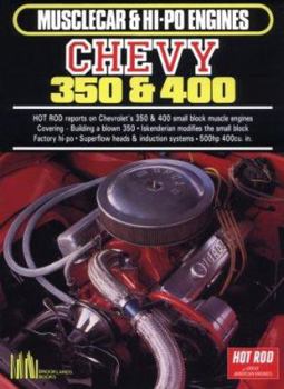 Paperback Musclecar & Hi-Po Engines Chevy 350 & 400 Book