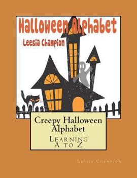 Paperback Creepy Halloween Alphabet Book
