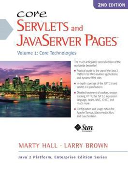 Paperback Core Servlets and JavaServer Pages: Volume I: Core Technologies Book