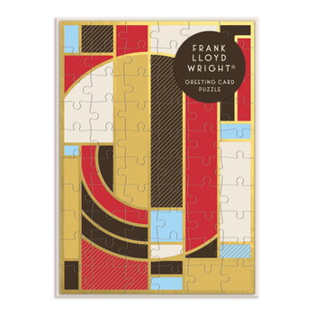 Cards Frank Lloyd Wright Hoffman Rug Greeting Card Puzzle Book