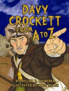 Hardcover Davy Crockett from A to Z Book