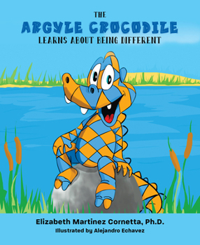 Hardcover Argyle Crocodile Learns Abt Be Book