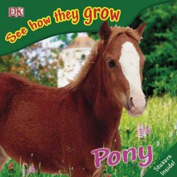 Paperback See How They Grow: Pony [With Stickers] Book