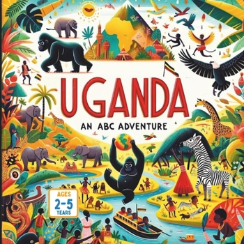 Paperback Uganda An ABC Adventure Book