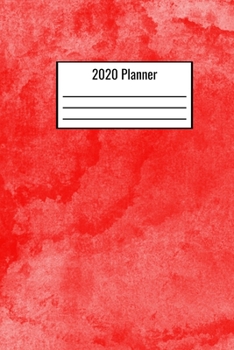 2020 Planner: 2020 Monthly Calendar Planner 6x9 Plan Your Month To Month Schedule - Monthly Planning Calendar 2020