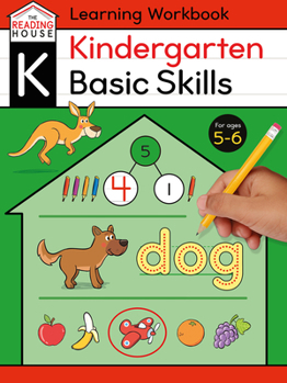 Paperback Kindergarten Basic Skills (Learning Concepts Workbook) Book