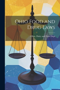 Paperback Ohio Food and Drug Laws Book