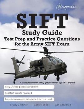 Paperback SIFT Study Guide: Test Prep and Practice Test Questions for the Army SIFT Exam Book