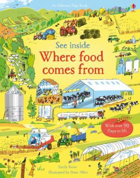 Board book See Inside Where Food Comes From Book