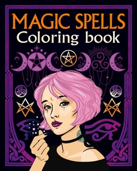 Paperback Magic Spells Coloring Book