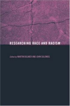 Paperback Researching Race and Racism Book