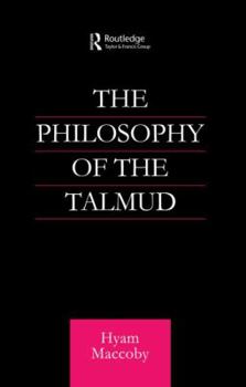 Paperback Philosophy of the Talmud Book