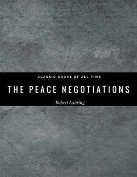 Paperback The Peace Negotiations Book