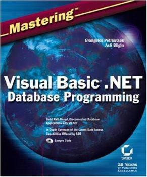 Paperback Mastering Visual Basic .NET Database Programming Book