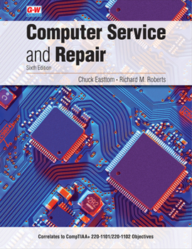 Hardcover Computer Service and Repair Book
