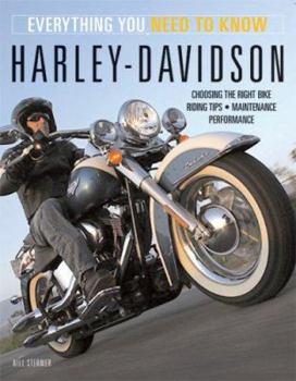 Paperback Harley-Davidson Motorcycles: Everything You Need to Know Book