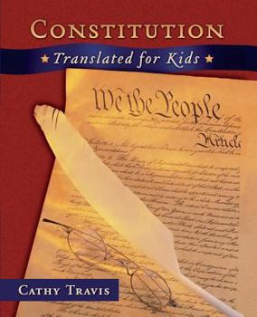 Paperback Constitution Translated for Kids Book