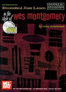 Paperback Essential Jazz Lines in the Style of Wes Montgomery Book