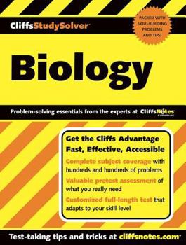 Paperback CliffsStudySolver Biology Book