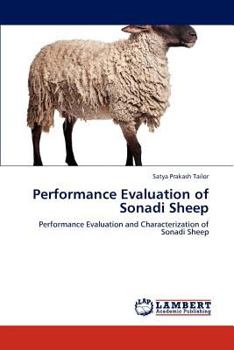 Paperback Performance Evaluation of Sonadi Sheep Book
