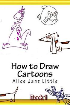 Paperback How to Draw Cartoons: Drawing Cartoon Animals Book