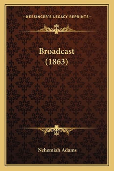 Paperback Broadcast (1863) Book
