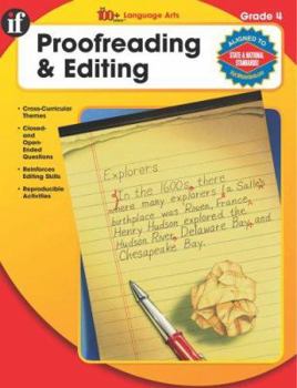 Paperback 100+ Series Proofreading & Editing, Grade 4 (The 100+ Series™) Book