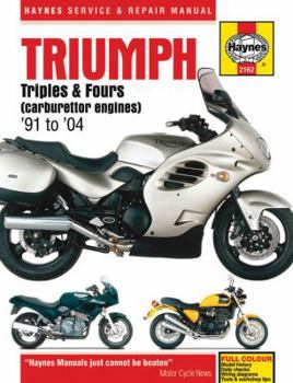 Paperback Triumph Triples & Fours (Carburettor Engines) '91 to '04 Book