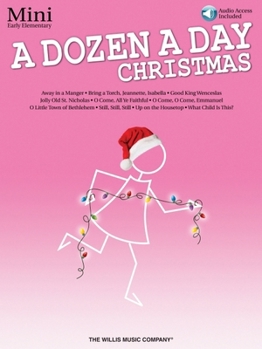 Paperback A Dozen a Day Christmas Songbook - Mini: Early Elementary Level Book