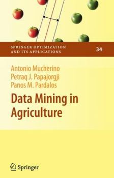 Hardcover Data Mining in Agriculture Book