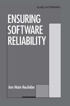 Hardcover Ensuring Software Reliability Book